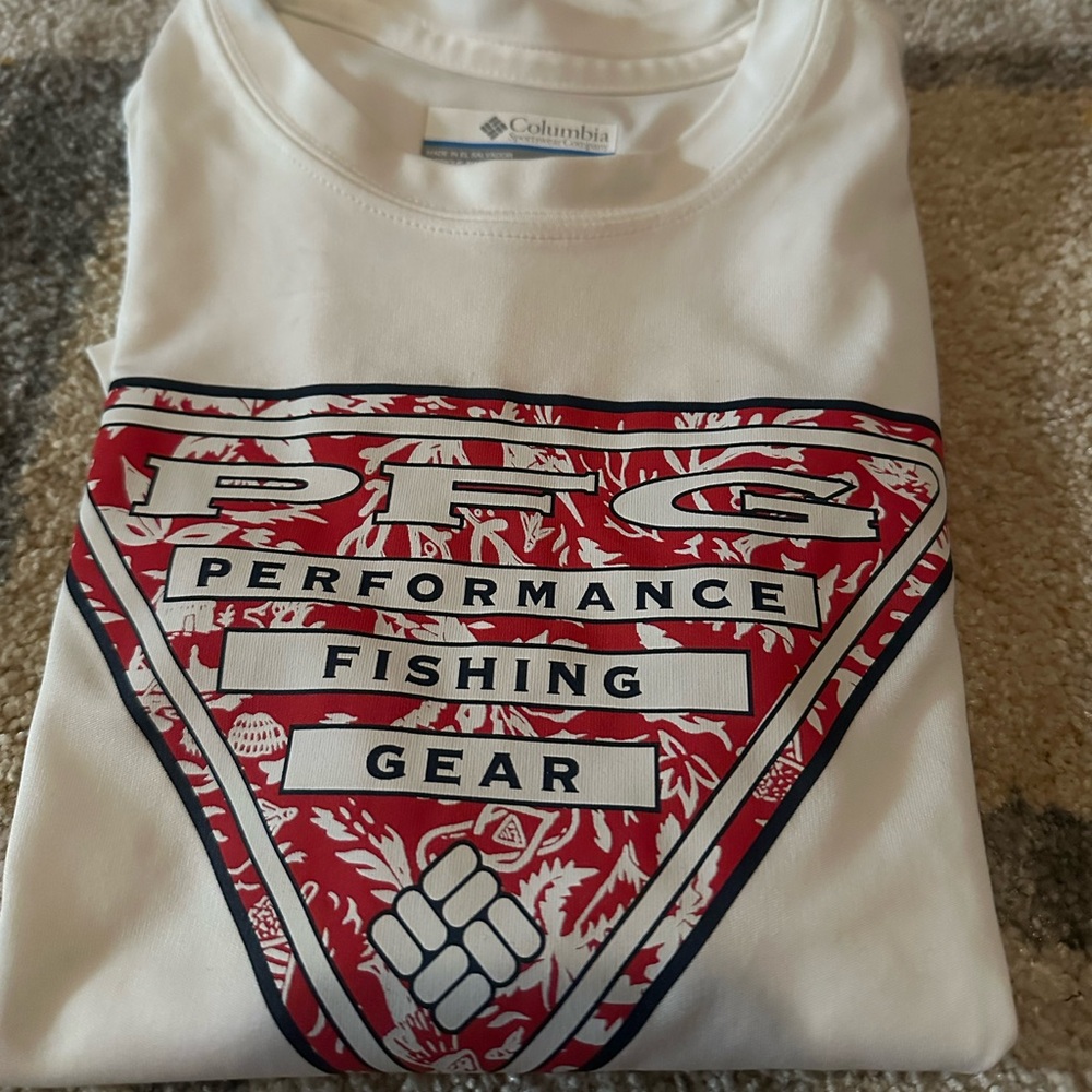 Columbia White Sportswear Tee